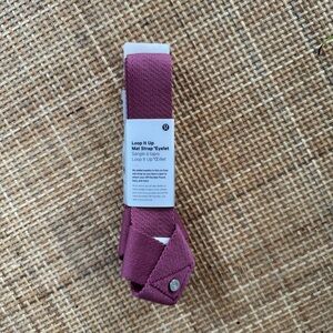 Lululemon Purple Yoga Mat Strap